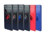 Galaxy S20 Plus Uyumlu Zore Ravel Silikon Kapak-Kırmızı