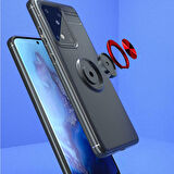 Galaxy S20 Ultra Uyumlu Zore Ravel Silikon Kapak-Kırmızı