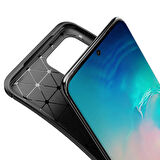 Galaxy S20 Ultra Uyumlu Zore Negro Silikon Kapak-Kahverengi