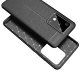 Galaxy S20 Ultra Uyumlu Zore Niss Silikon Kapak-Siyah