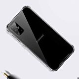 Galaxy S20 Plus Uyumlu Zore Nitro Anti Shock Silikon-Renksiz
