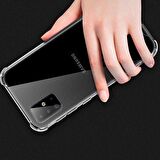 Galaxy S20 Plus Uyumlu Zore Nitro Anti Shock Silikon-Renksiz