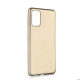Galaxy S20 Plus Uyumlu Zore Premier Silikon Kapak-Gold