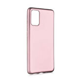 Galaxy S20 Plus Uyumlu Zore Premier Silikon Kapak-Rose Gold
