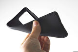 Galaxy S20 Ultra Uyumlu Zore Premier Silikon Kapak-Siyah