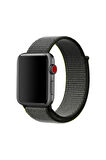 Apple Watch 44mm Uyumlu Krd-03 Hasır Kordon-no8