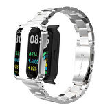 Xiaomi Redmi Watch 2 Lite Uyumlu KRD-60 Metal Zore Kordon-Siyah