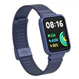 Zore Xiaomi Redmi Watch 2 Lite Uyumlu  Uyumlu KRD-66 Metal Kordon