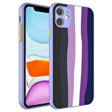 iPhone 11 Uyumlu Kamera Korumalı Renkli TSYSerli Zore X-Cam Kılıf-NO2