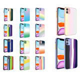 iPhone 11 Uyumlu Kamera Korumalı Renkli TSYSerli Zore X-Cam Kılıf-NO10