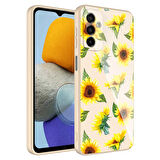 Galaxy M23 Uyumlu Kamera Korumalı Desenli Sert Silikon Zore Epoksi Kapak-NO2