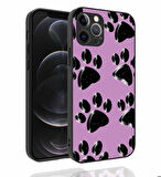 iPhone 12 Pro Uyumlu Desenli Kamera Korumalı Parlak Zore Nora Kapak-NO3