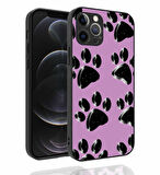 iPhone 12 Pro Uyumlu Desenli Kamera Korumalı Parlak Zore Nora Kılıf-NO3