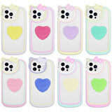 Apple iPhone 12 Pro Kılıf Kedi Figürlü Transparan Pop Soketli Zore Ritmik Kapak-Pembe