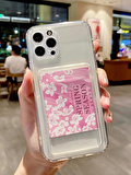 Apple iPhone 11 Pro Kılıf Şeffaf Kartlıklı Kamera Korumalı Silikon
