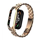Zore Xiaomi Mi Band 7 Uyumlu KRD-04 Metal Kordon
