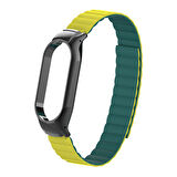 Xiaomi Mi Band 7 Uyumlu KRD-69 Zore Kordon-Açık Yeşil