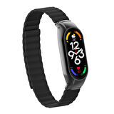 Xiaomi Mi Band 7 Uyumlu KRD-69 Zore Kordon-Siyah