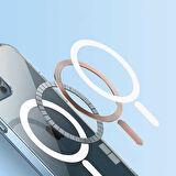 iPhone 14 Pro Uyumlu Zore Tacsafe Wireless Kılıf-Renksiz