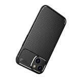 iPhone 14 Uyumlu Zore Negro Silikon Kılıf-Siyah