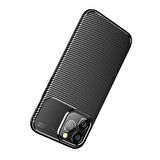 iPhone 14 Pro Max Uyumlu Zore Negro Silikon Kapak-Lacivert