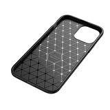 iPhone 14 Pro Uyumlu Zore Negro Silikon Kılıf-Siyah