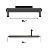 Huawei Watch Fit 2 Metal Kordon Dönüştürücü CLO- Gümüş