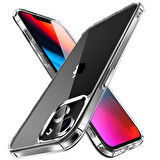 iPhone 14 Plus Uyumlu Zore Forst Kılıf-Renksiz