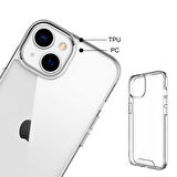 iPhone 14 Plus Uyumlu Zore Gard Silikon-Renksiz