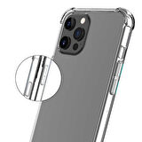 iPhone 14 Pro Max Uyumlu Zore Nitro Anti Shock Silikon-Renksiz