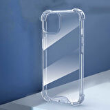 iPhone 14 Pro Uyumlu Zore Nitro Anti Shock Silikon-Renksiz