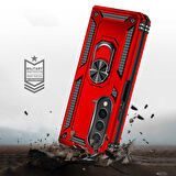 Galaxy Z Fold 4 Uyumlu Zore Vega Kılıf-Kırmızı