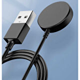 Siyah Galaxy Watch 4 40mm Usb Şarj Kablosu-Zore