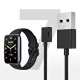 Siyah Xiaomi Redmi Watch 2 Lite Usb Şarj Kablosu-Zore