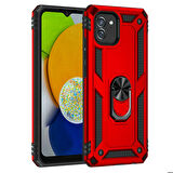 Galaxy A03 Uyumlu Zore Vega Kapak-Kırmızı