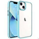 iPhone 14 Uyumlu Zore Krom Kapak-Yeşil