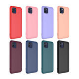 Galaxy A03 Uyumlu Zore Mara Lansman Kapak-Koyu Mor