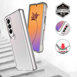 Galaxy Z Fold 4 Uyumlu Zore Vonn Kılıf-Renksiz