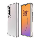 Galaxy Z Fold 4 Uyumlu Zore Vonn Kılıf-Renksiz