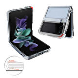 Galaxy Z Flip 4 Kılıf Zore Vonn Kapak-Renksiz