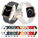 Apple Watch Ultra 49mm Kordon KRD-72 Silikon Strap Kayış