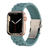 Watch 44mm KRD-72 Uyumlu Zore Kordon-Açık Yeşil