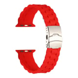 Watch Ultra 49mm Kordon KRD-72 Uyumlu Strap Kayış CLO- Kırmızı