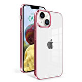 Apple iPhone 14 Kılıf Zore Sun Kapak-Rose Gold