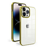 iPhone 14 Pro Uyumlu Zore Sun Kılıf-Gold