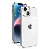 iPhone 14 Plus Uyumlu Zore Sun Kılıf-Gümüş