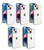iPhone 14 Plus Uyumlu Zore Sun Kılıf-Gümüş