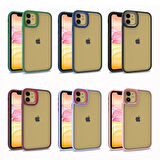 iPhone 11 Uyumlu Zore Flora Kılıf-Sierra Mavi