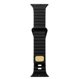 Watch 44mm Uyumlu KRD-73 Uyumlu Zore Kordon-Siyah