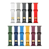 Watch 44mm Uyumlu KRD-73 Uyumlu Zore Kordon-Siyah